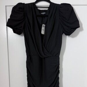 Express Black Cocktail Dress Size XSmall - New w/ Tags